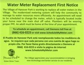 Water Meter Replacement Program
