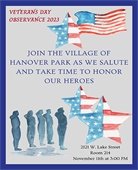 Veterans Day event flyer