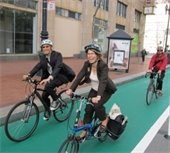 Individuals on Bikes