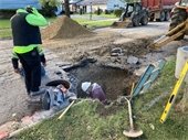 water main repair