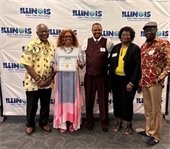 Sister Cities committee accepting award