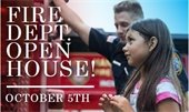 Fire Department Open House Flyer