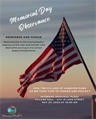 Memorial Day Flyer