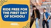 Metre Free Ride to School Flyer