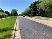 resurfaced road photo