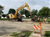 water main construction