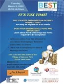 BEST seminar flyer