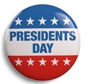 Presidents Day Button
