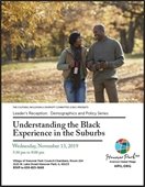 Understanding the Black Experience in the Suburbs Flyer