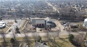 Aerial view of Fire station 16