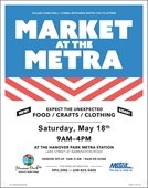 Market at the Metra Flyer