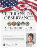 Veterans Day Observance Flyer