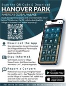 Village of Hanover Park Mobile App Flyer