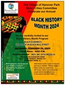Black History Month Flyer