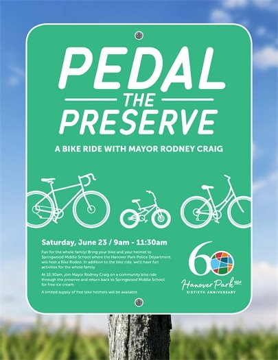 Ad for Pedal the Preserve