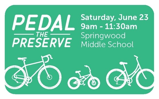 Ad for Pedal the Preserve