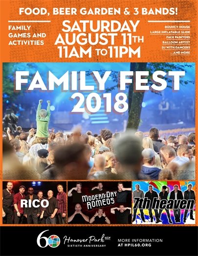 2018 Family Fest Flyer