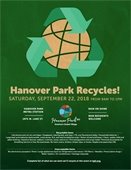 Hanover Park Recycles flyer