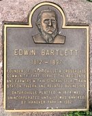 Edwin Bartlett Plaque