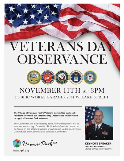 Veterans Day Flyer