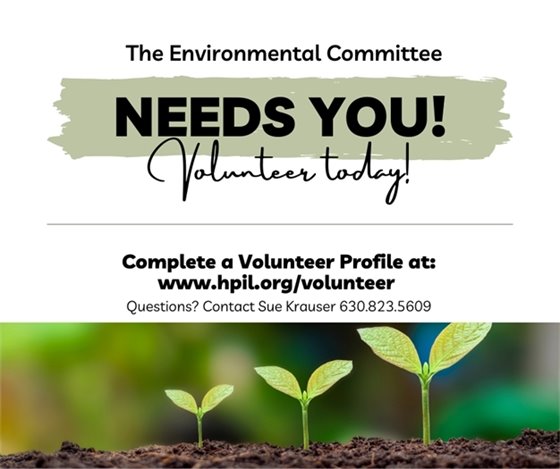 Environmental Committee recruiting flyer