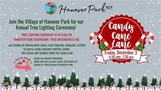 Tree Lighting Flyer