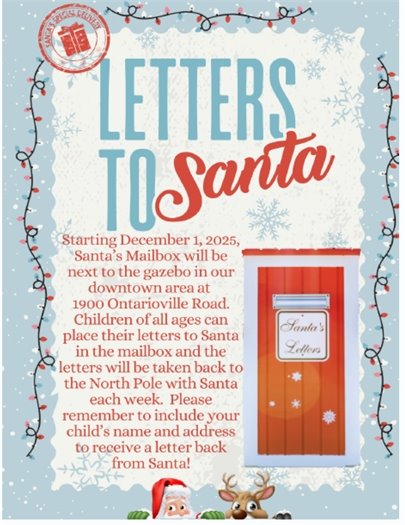 Letters to Santa graphic