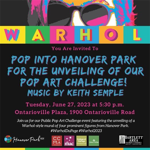 Warhol Pop Challenge Flyer