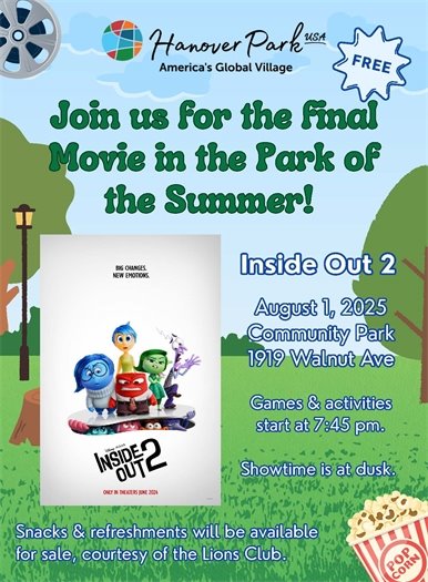 Movie in the Park - Inside Out 2