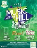 Music On the Hill - August 15 Flyer