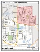 man chain sawing branch