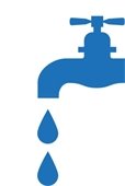 water faucet dripping graphic