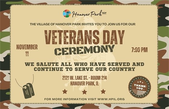 Veterans Day Observance Flyer