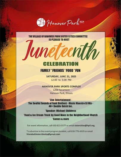 Juneteenth Celebration Flyer