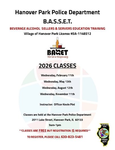 basset class schedule