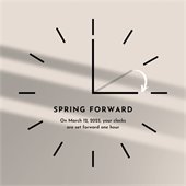 Spring Forward Graphic