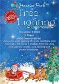Tree Lighting Ceremony Flyer