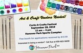 Corks and Crafts Vendor Ad