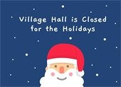 village hall closed