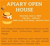 Apiary Open House Flyer
