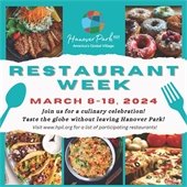 Hanover Park Restaurant Week flyer