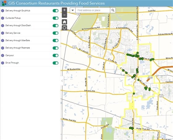 HP interactive map photo