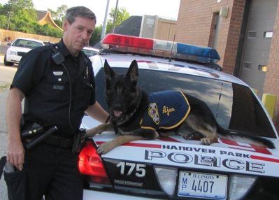 Officer Atkinson and Ajax