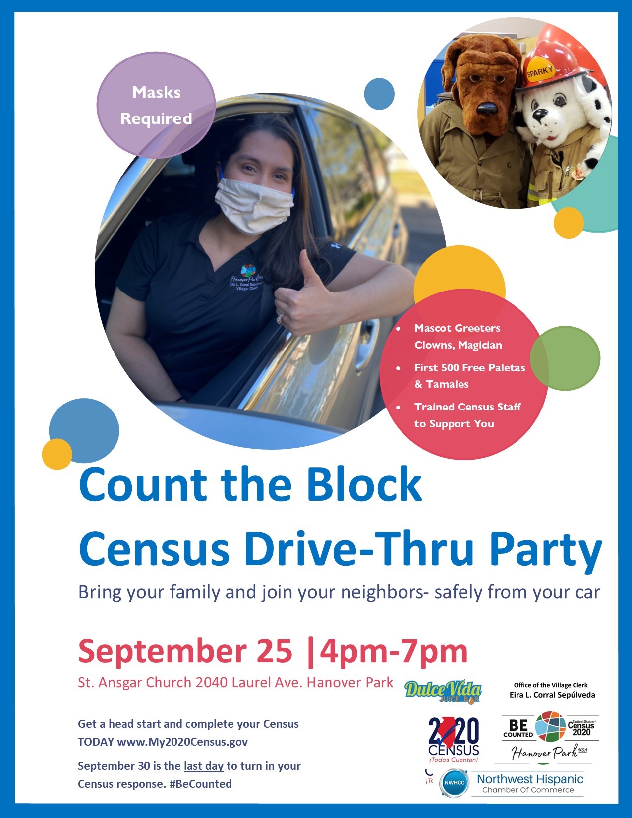 Count the Block Flyer