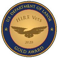 Veterans Award Medallion-gold