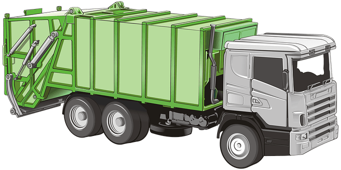 garbage truck picture