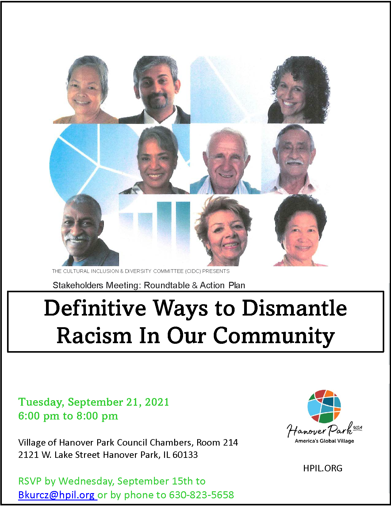 CIDC Stakeholders Meeting September 21 2021 Invitation