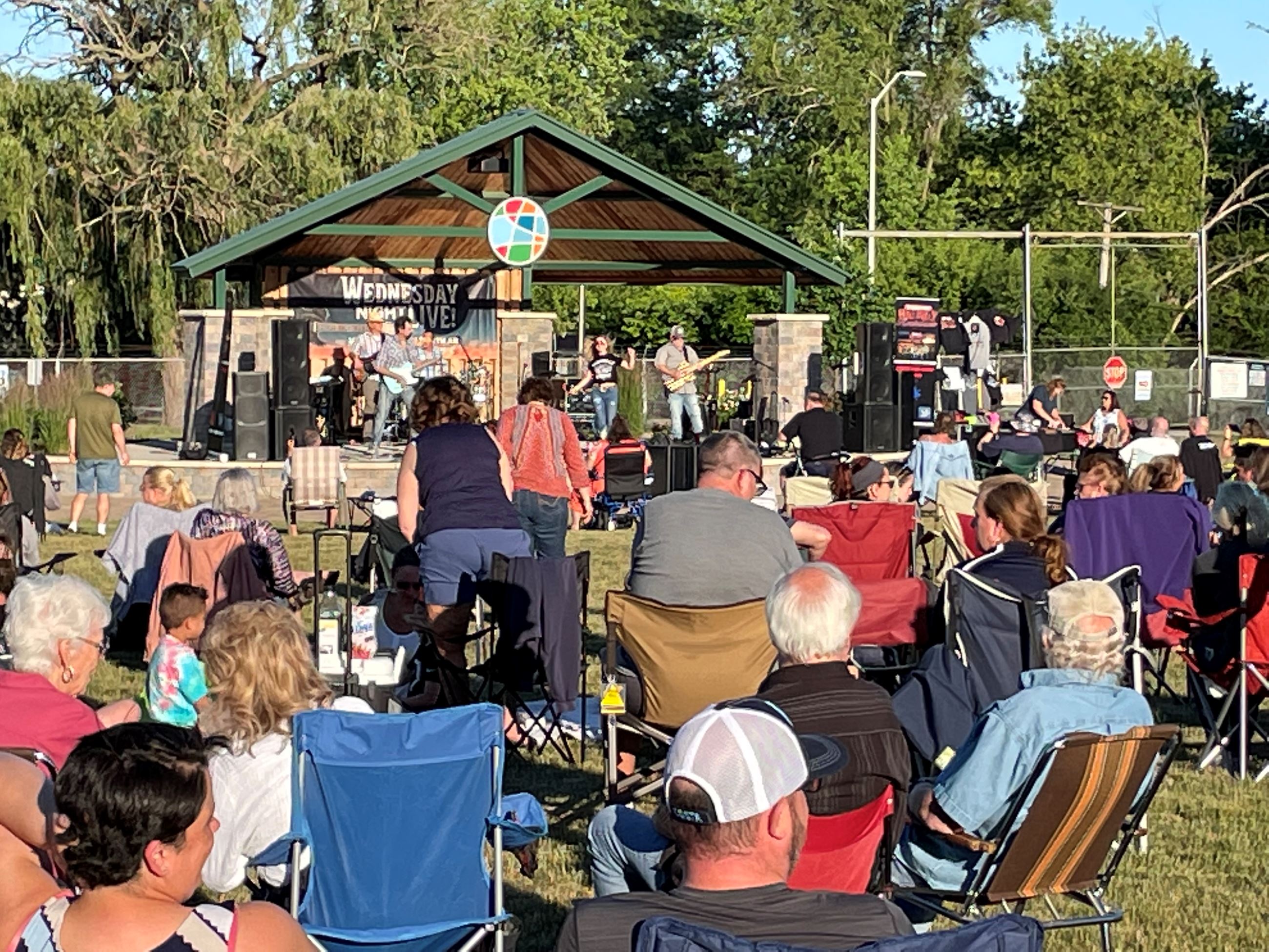 concert picture at the pavilion