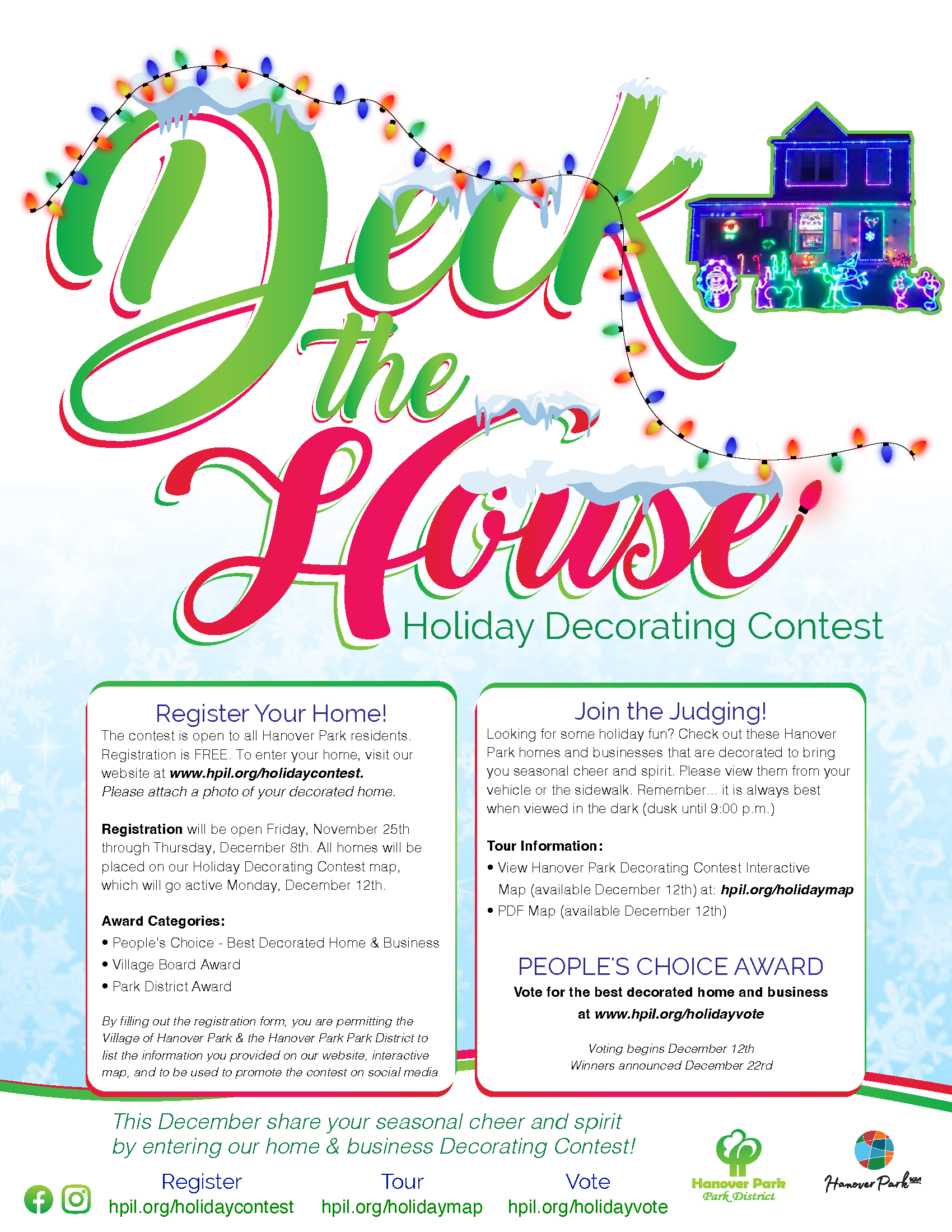 Deck the House Flyer 2022