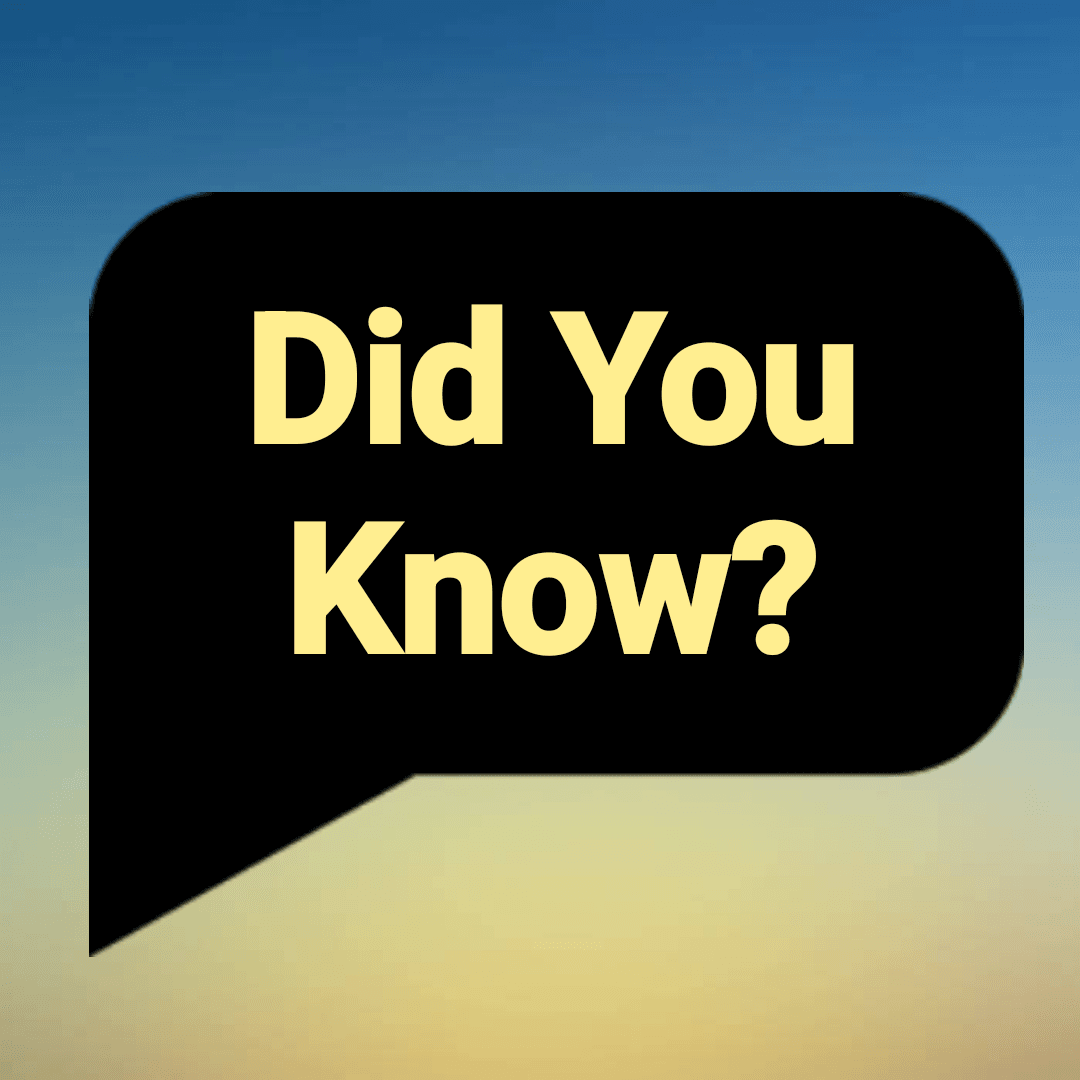 Did you know?